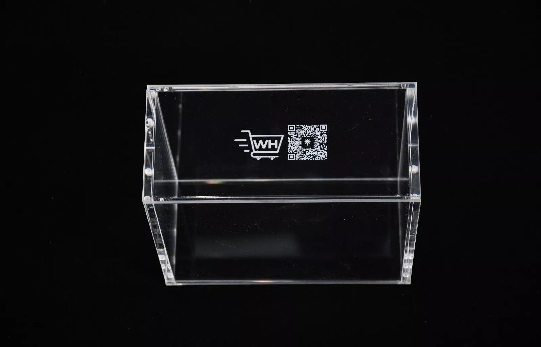 ACRYLIC DISPLAY CASE FOR POKEMON ETB W/ MAGNETIC TOP LID ELITE TRAINER BOX CASE