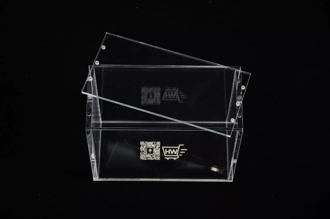 ACRYLIC DISPLAY CASE FOR POKEMON ETB W/ MAGNETIC TOP LID ELITE TRAINER BOX CASE