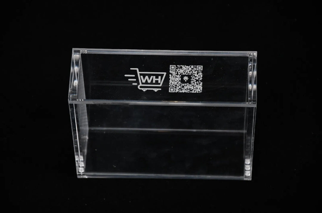 Acrylic Display Case for Yu-Gi-Oh Booster Box With Magnetic Lid 5MM Thick