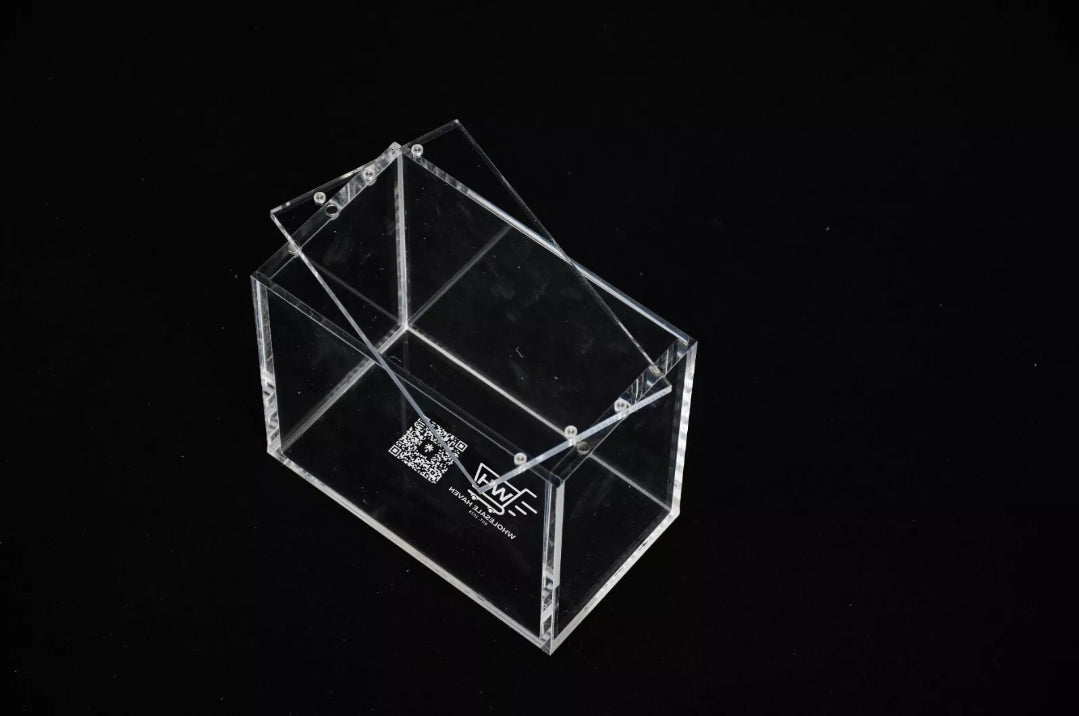 Acrylic Display Case MetaZoo Booster Box W/ MAGNETIC LID