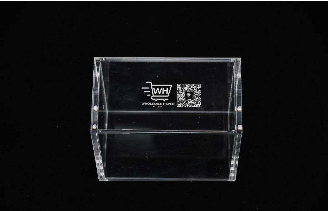 Acrylic Display Case MetaZoo Booster Box W/ MAGNETIC LID