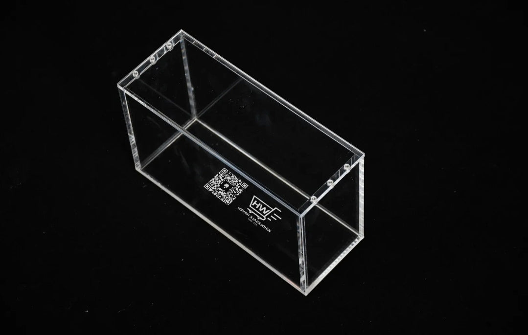 Acrylic Display Case for Magic The Gathering Booster Box W/ MAGNETIC LID