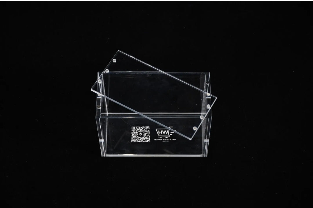 Digimon Acrylic Booster Box Display Case With Magnetic Grip