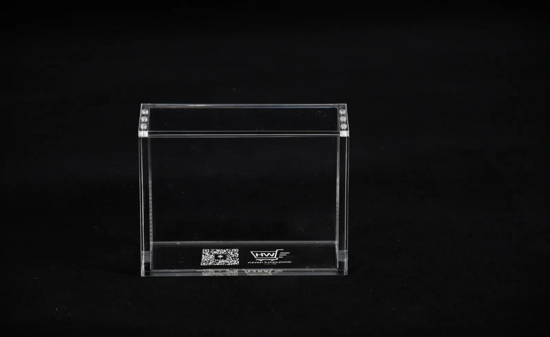Acrylic Display Case For Naruto CCG Booster Box W/ Magnetic Lid