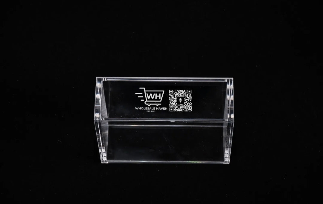 Acrylic Display Case For Naruto CCG Booster Box W/ Magnetic Lid