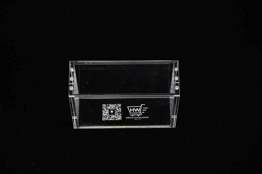 Acrylic Display Case For Naruto CCG Booster Box W/ Magnetic Lid