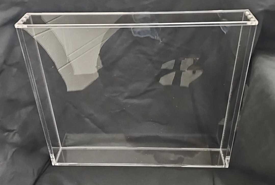 Acrylic Case 13.875in L x 1.75in W x 12in H