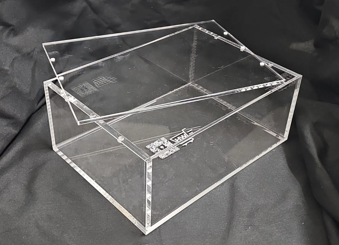 Acrylic Case For Collectible 8.875in x 6.60in x 3.56in