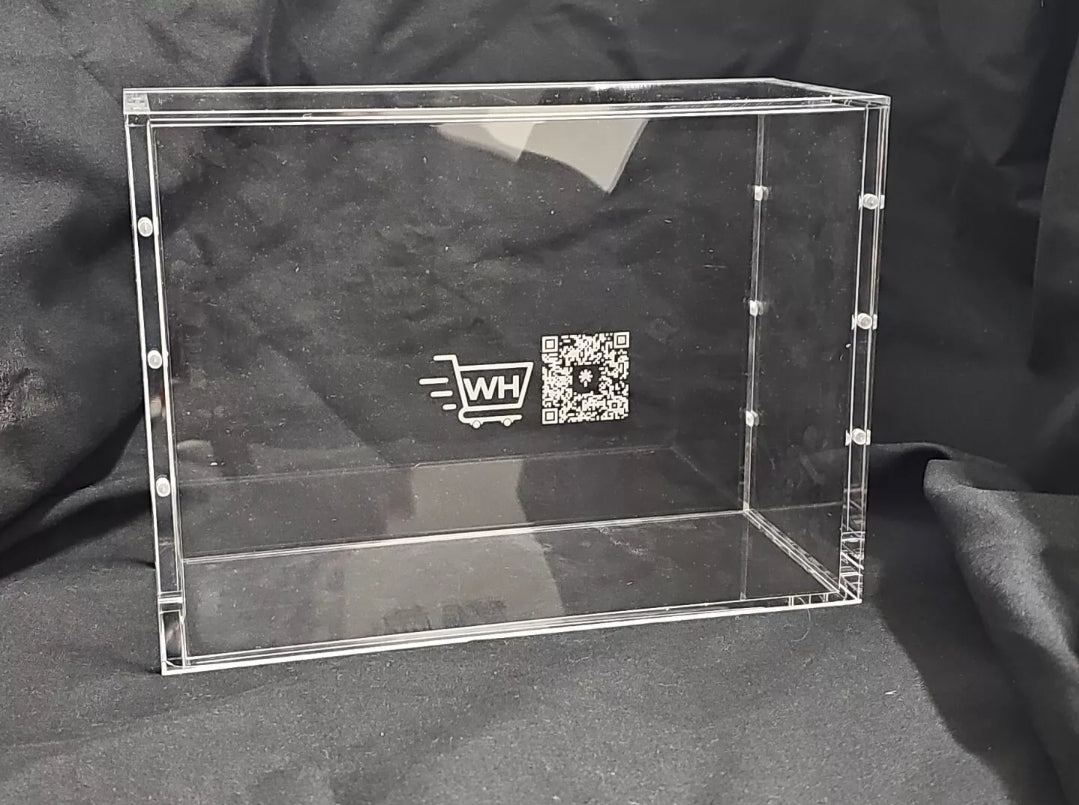 Acrylic Case For Collectible 8.875in x 6.60in x 3.56in