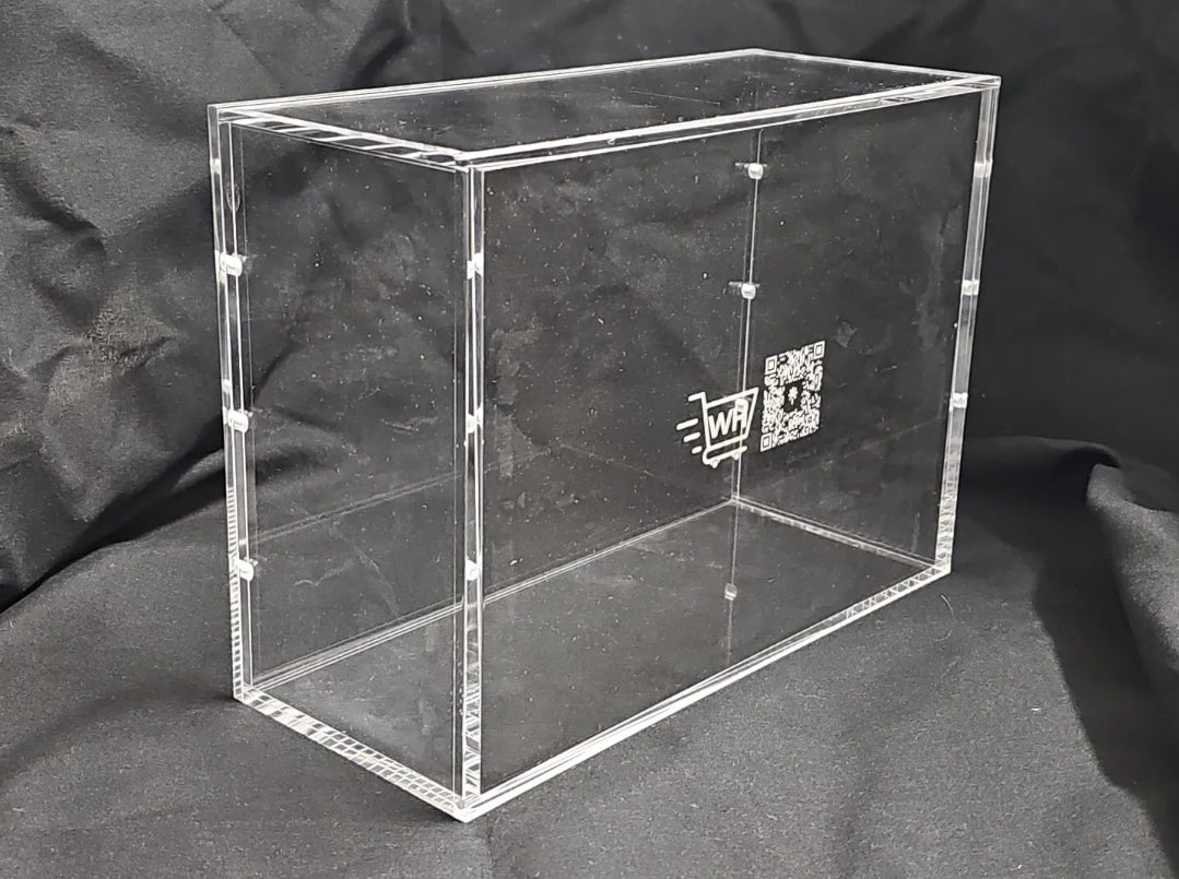 Acrylic Case For Collectible 8.875in x 6.60in x 3.56in