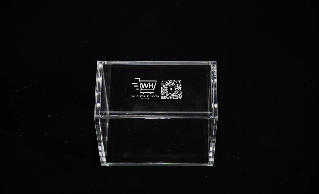 Acrylic Case For One Piece English Booster Box *Read Decription*