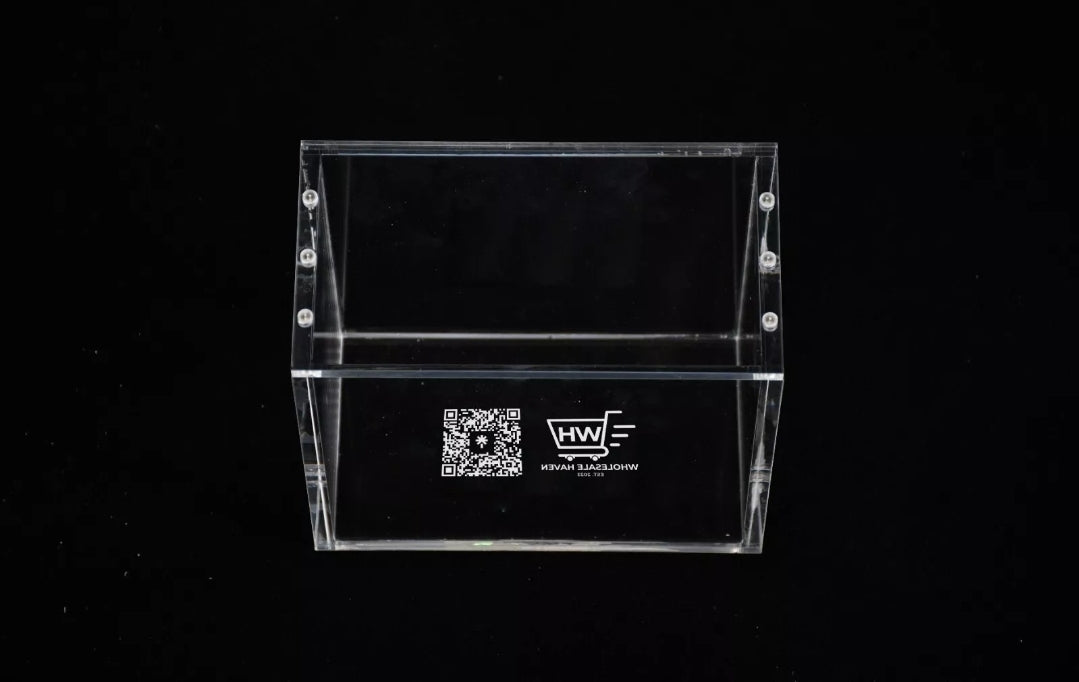 Acrylic Case For One Piece English Booster Box *Read Decription*